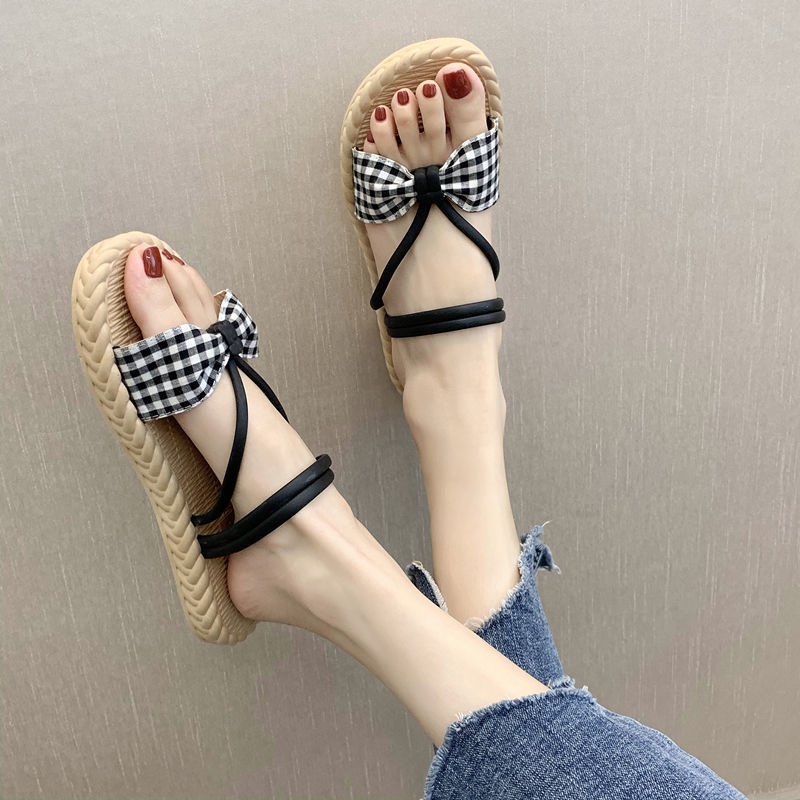 Sandal Đế Bằng Thiết Kế Mới Thời Trang Mùa Hè 2023 Dành Cho Nữ