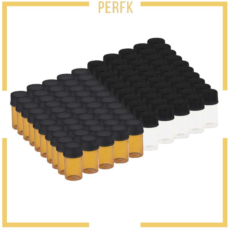 Set 100 Chai Thủy Tinh Đựng Tinh Dầu Có Nắp Vặn Tiện Dụng