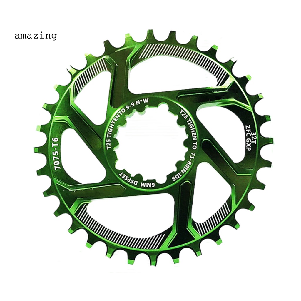 Bánh Răng Dây Xích 6mm Cho Xe Đạp Leo Núi 30 / 32 / 34 / 36T GXP XX1 X0 X9