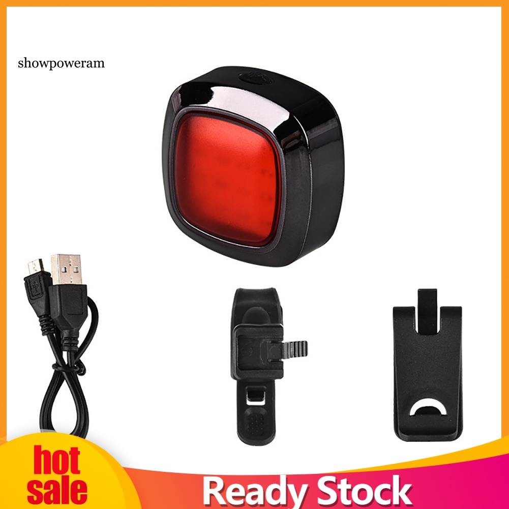 Đèn LED Cảnh Báo An Toàn Sạc USB Gắn Đuôi Xe Đạp