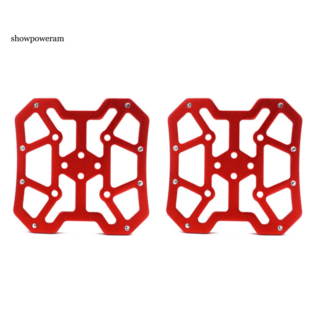 Set 2 Bàn Đạp Bằng Hợp Kim Nhôm Chống Mòn Thông Dụng Cho Xe Đạp Leo Núi