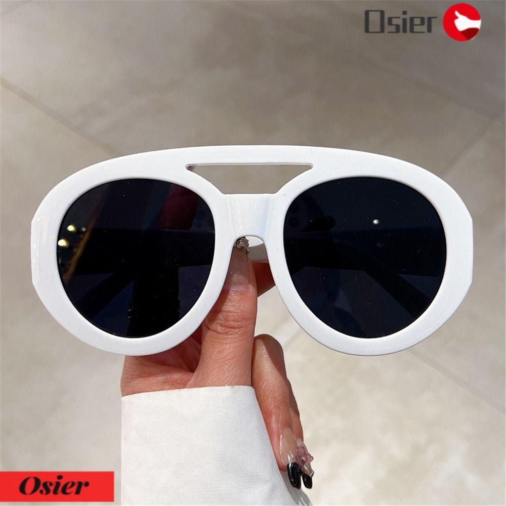 Osier1 Kính Mát Gọng Tròn Màu Sắc Gradient Thời Trang