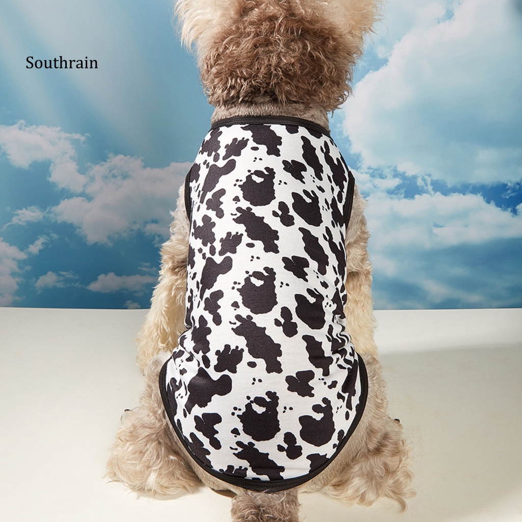 Áo Sweater Co Giãn Thoáng Khí In Họa Tiết Chấm Bi Đáng Yêu Cho Thú Cưng