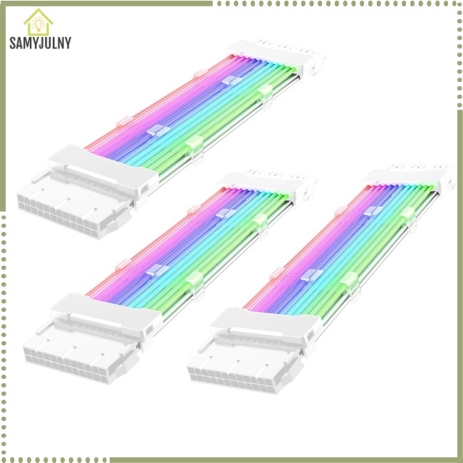Dây Cáp Nối Dài 24pin 5v Argb Linh Hoạt Cho Bo Mạch Chủ Máy Tính Thẻ
