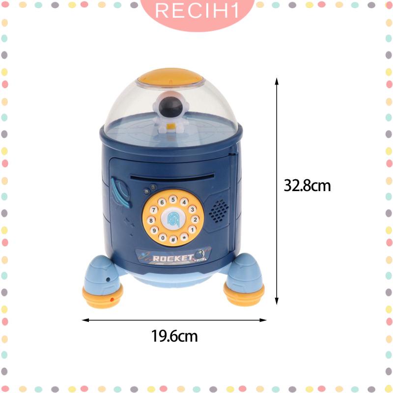 Hộp Đựng Tiền Tiết Kiệm Có Mật Khẩu Tự Động Giáo Dục Cho Bé