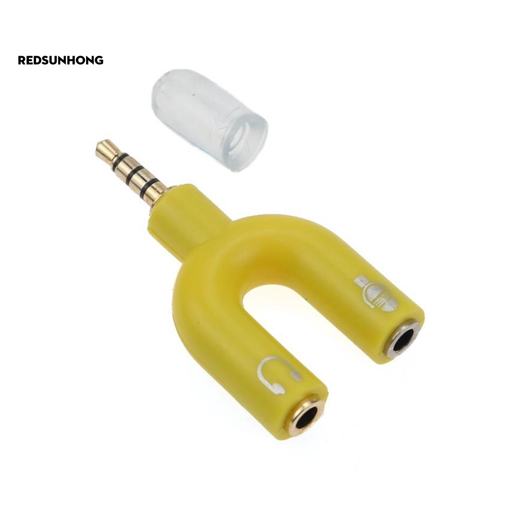 Đầu Chuyển Đổi Âm Thanh 3.5mm 1 Sang 2