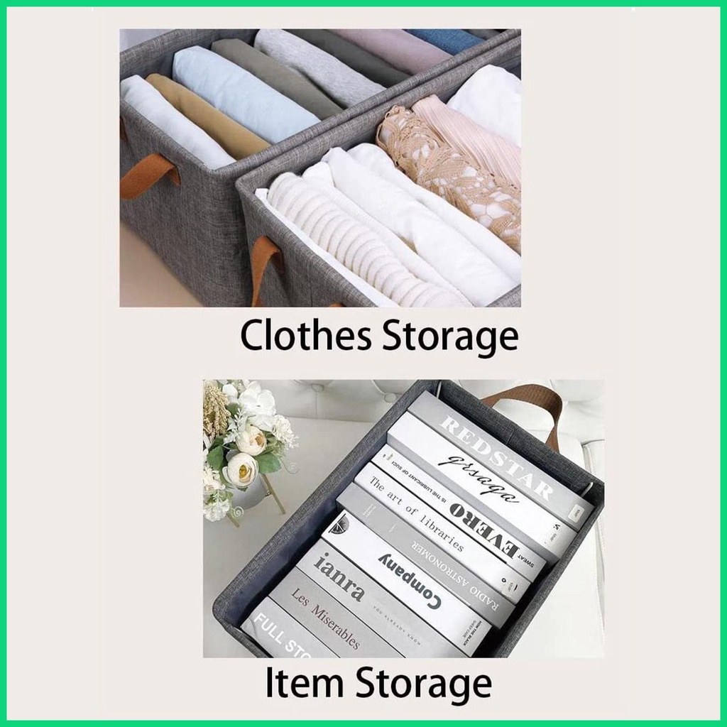 Hộp Đựng Đồ Chơi / Sách Kích Thước Lớn Có Thể Gấp Gọn Tiện Dụng Cho jiwvn Jwvn