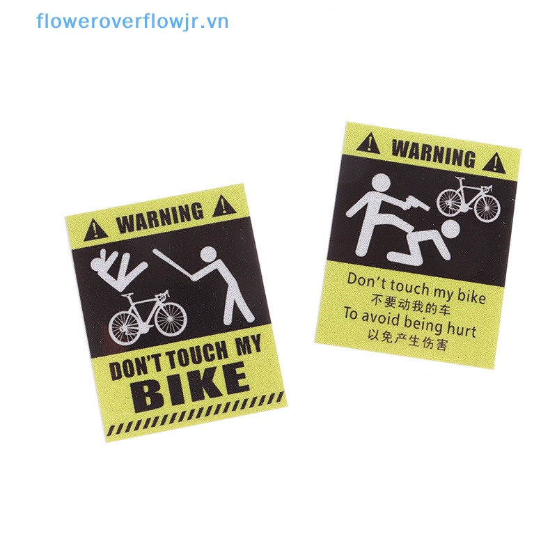 2 Sticker 3D Dán Khung Xe Đạp MTB Chống Trầy Bảo Vệ Tiện Dụng