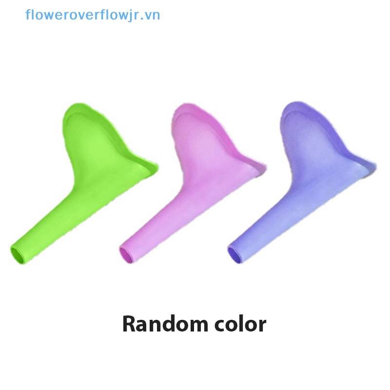 1 Dụng Cụ Đi Vệ Sinh Bằng Silica gel Tiện Dụng Cho Nữ