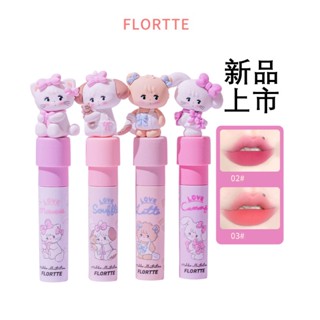  FLORTTE Son Lì Mờ - Bộ Sưu Tập MIKKO: Son Kem Mềm Mịn Son Nhung Lì Son Dưỡng Môi 