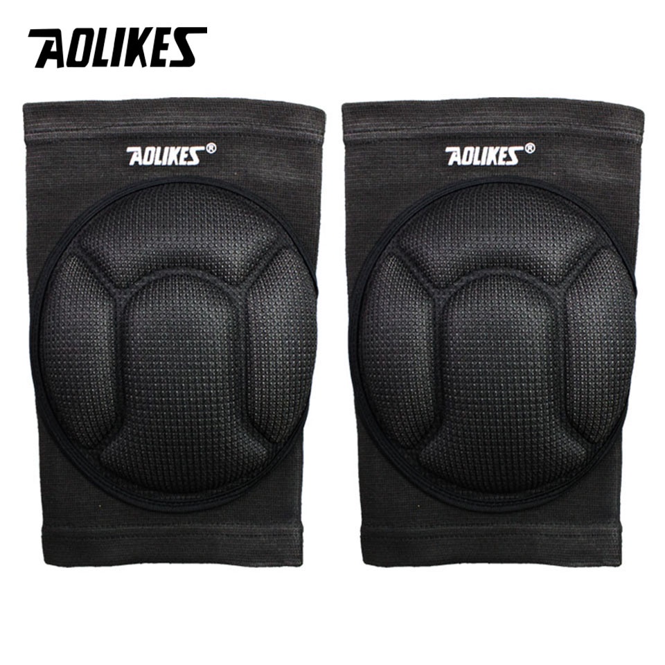 1 Cặp Đệm Bảo Vệ Đầu Gối Chống Trượt Chống Va Chạm Khi Chơi Thể Thao