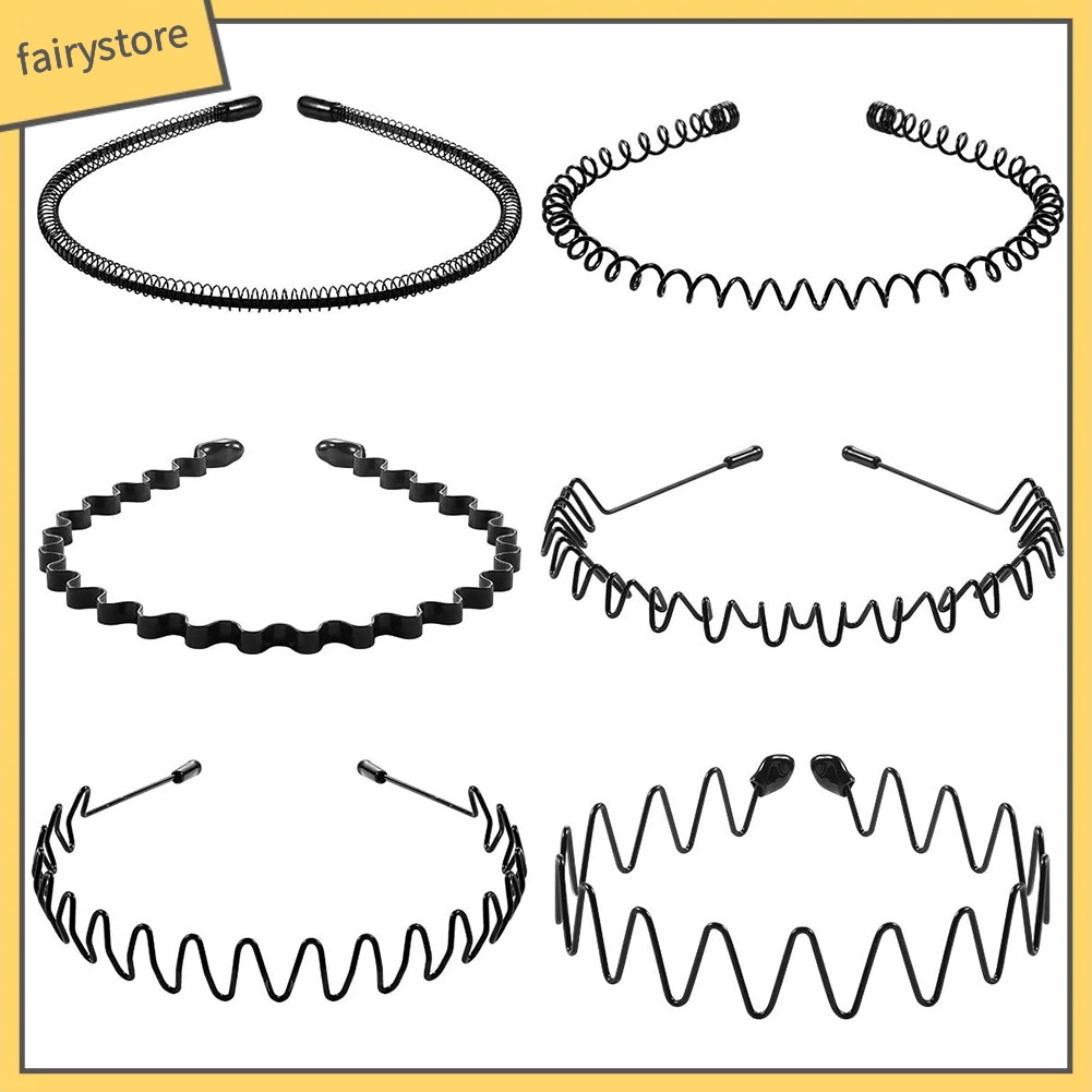 Cài Tóc Kim Loại Gợn Sóng Thời Trang Cho Nam