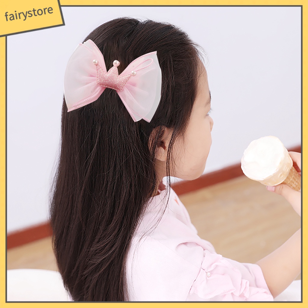 Kẹp Tóc Hình Vương Miện Phong Cách Hàn Quốc Cho Nữ