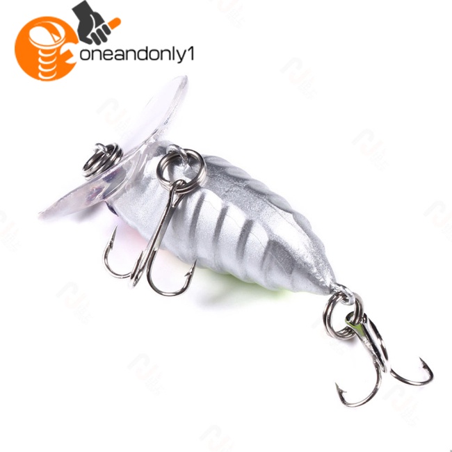 Mồi Câu Cá Giả Hình Côn Trùng Nhiều Màu Sắc 4.4g Dài 4cm