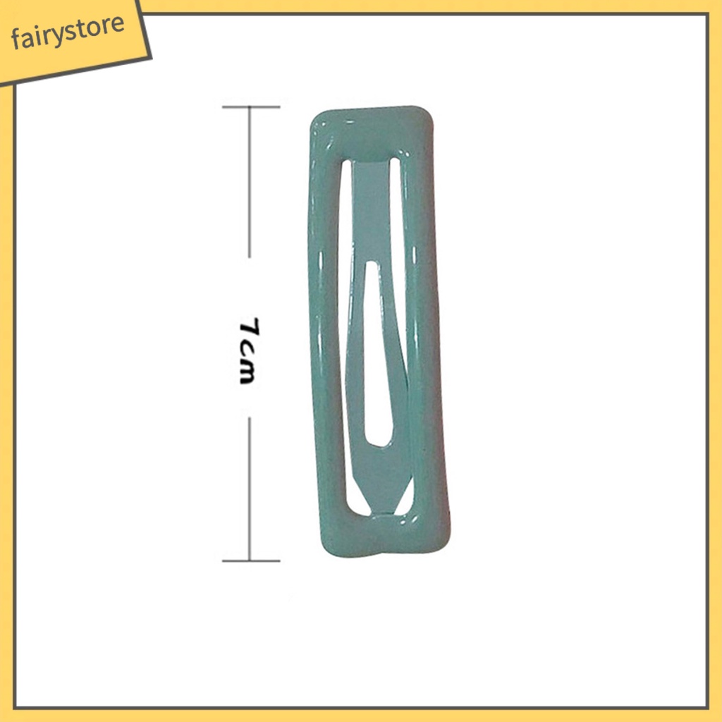 Kẹp Tóc Dạng Bấm Màu Kẹo Thời Trang Cho Nữ