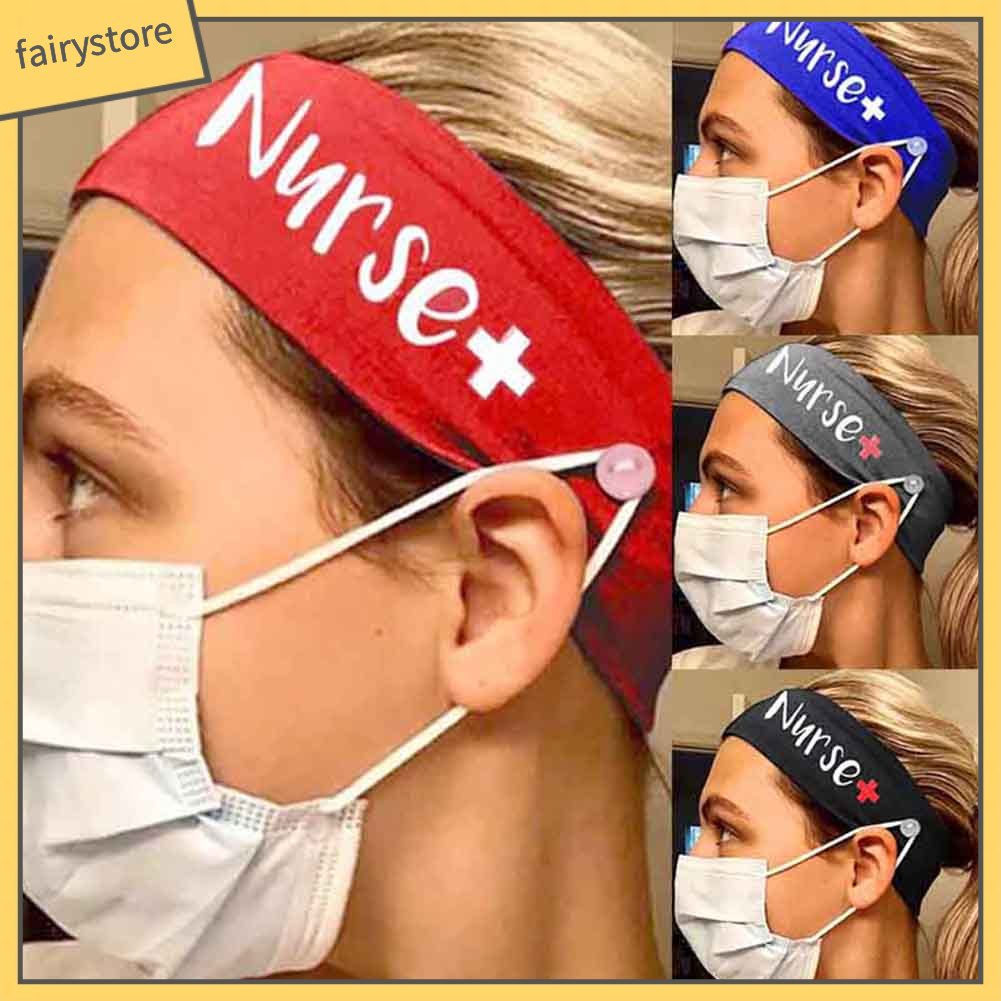 Băng Đô Cài Tóc Co Giãn Mềm Mại Hỗ Trợ Tập Yoga / Chạy Bộ