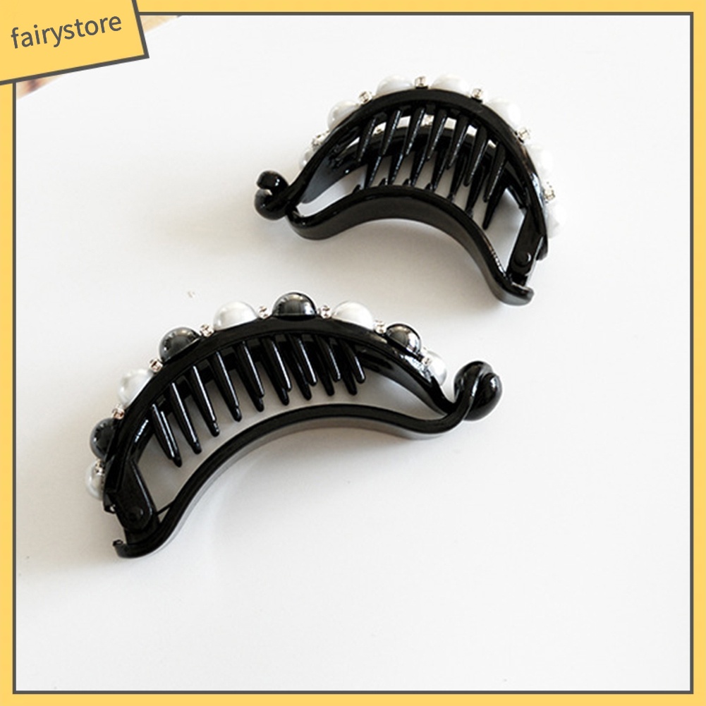 Kẹp Tóc Đính Ngọc Trai Giả Thời Trang Cho Nữ