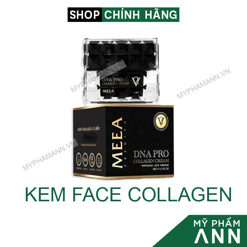 Kem Face Collagen Cá Hồi DNA Pro V2 Meea Origin Chính Hãng - Giảm Nám Tàn Nhang Phục Hồi Da Hư Tổn