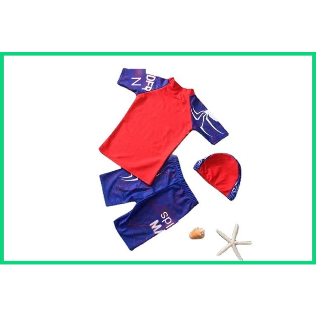 Bộ Đồ Bơi Họa Tiết Hoạt Hình Chất Liệu Co Giãn Tốt Khô Thoáng Nhanh Thân Thiện Với Da Cao Cấp Dành Cho Bé