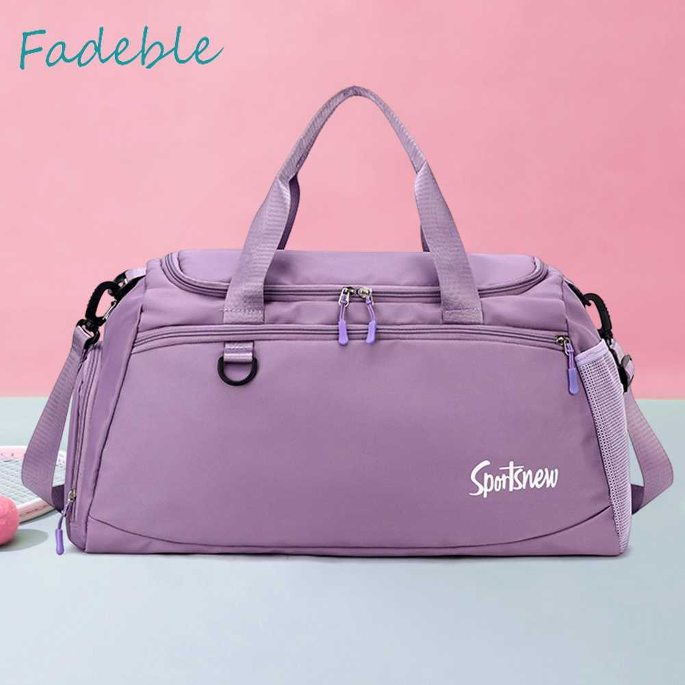 Túi Đựng Đồ Tập Thể Thao Sức Chứa Lớn Chia Ngăn Khô / Ướt Tiện Dụng Cho Nam Và