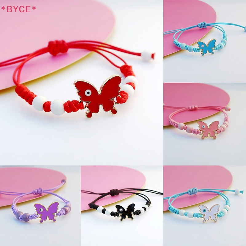 Vòng Đeo Tay Họa Tiết Bướm Hoạt Hình Dễ Thương Bắt Mắt Mới