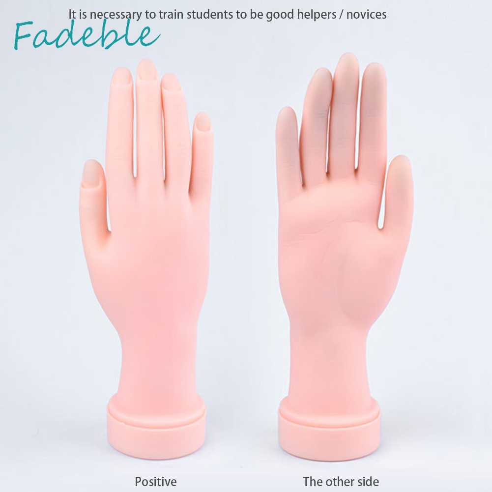 1 Mô Hình Bàn Tay Giả Mềm Tập Luyện Có Khớp Cử Động Cho Người Mới Bắt Đầu
