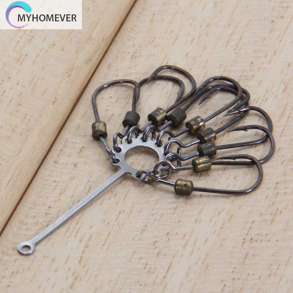 Set 2 Lưỡi Câu Cá Bằng Thép Cacbon Chất Lượng Cao #8