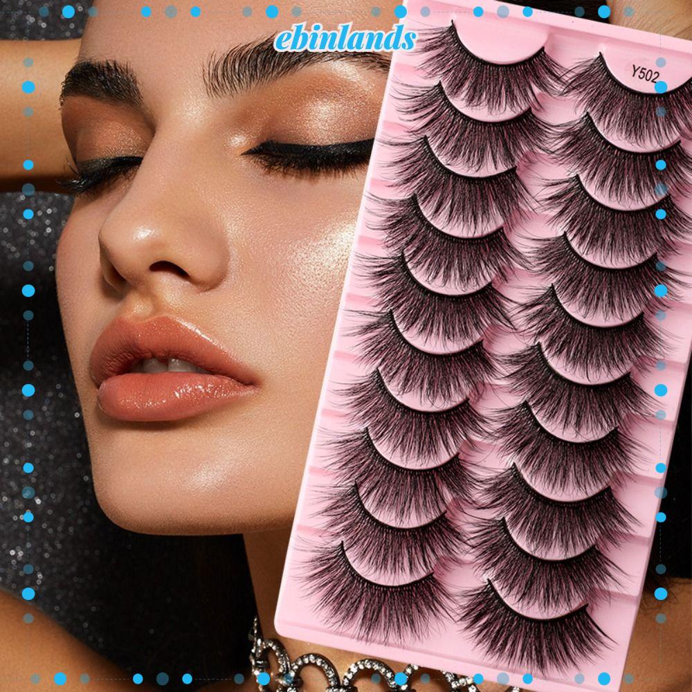Cặp Lông Mi Giả Dài Và Dày Handmade Dành Cho Nữ EBINLANDS