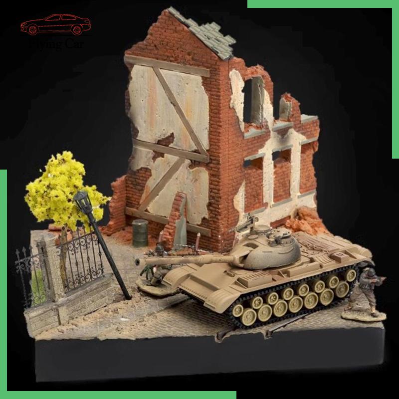[Lzdjfmy2] 8 Mô Hình Xe Tăng Mini Tỉ Lệ 1: 72 Trang Trí Nhà Búp Bê