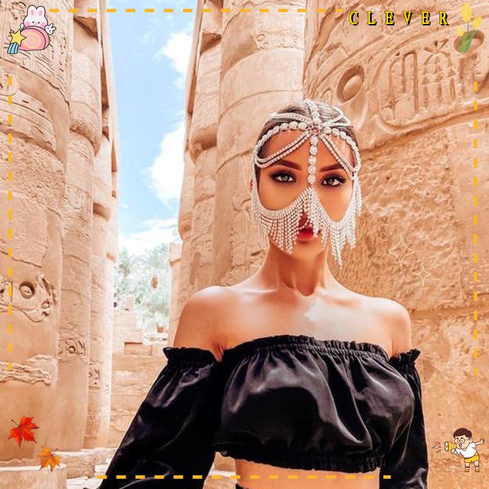 Mạng Che Mặt Hóa Trang Quyến Rũ|Dây Chuyền Chuỗi Xích