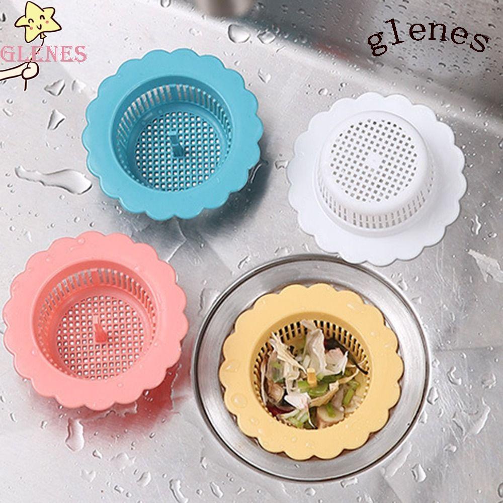 Nắp Đậy Cống Thoát Nước Lọc Tóc Bằng Nhựa Chống Tắc Nghẽn Dành Cho Nhà