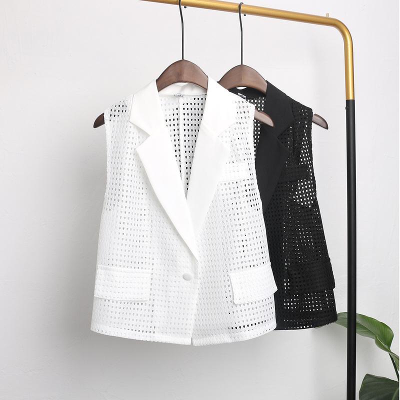 Áo Khoác Cardigan Mỏng Không Tay Dáng Ngắn Size Lớn Thời Trang Mùa Hè Dành Cho Nữ