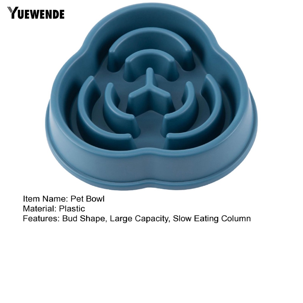 Tô Đựng Thức Ăn Cho Thú Cưng Hình Bud