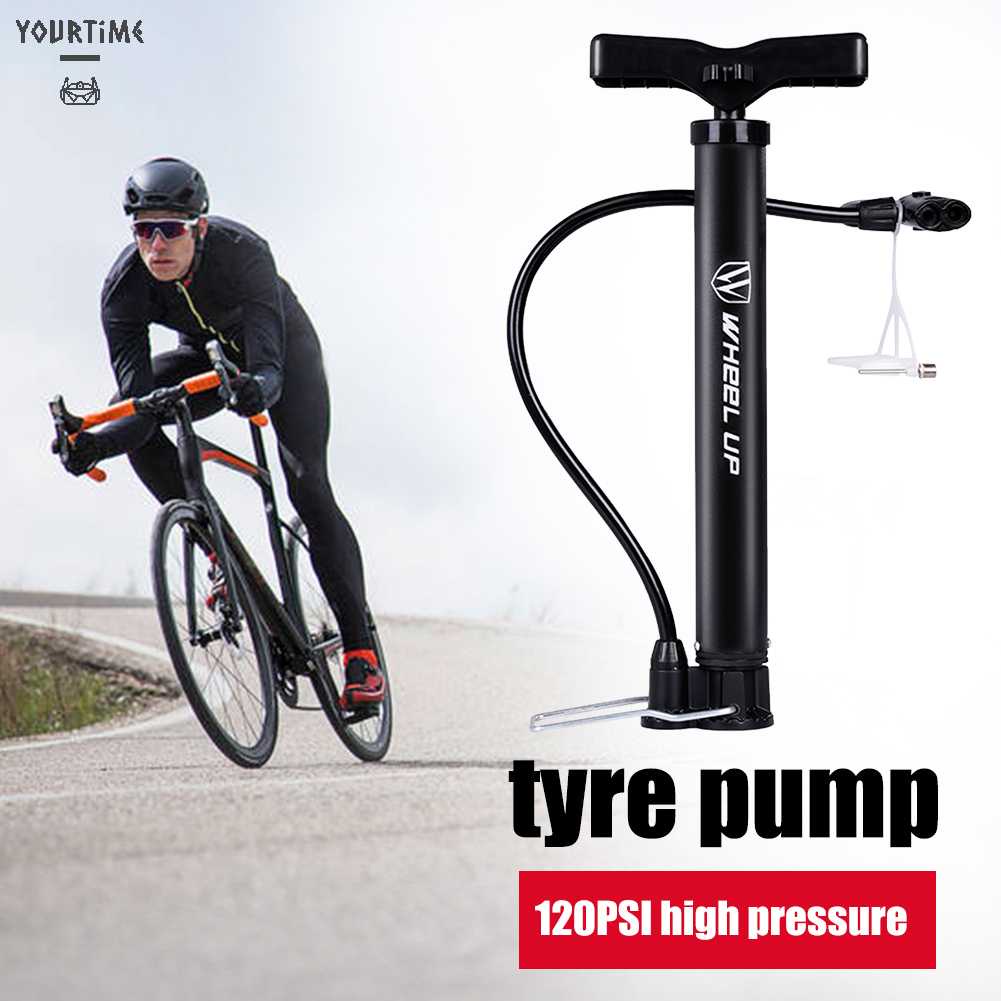 Máy Bơm Lốp Xe Đạp 120psi Cho Van Presta Mỹ / Presta