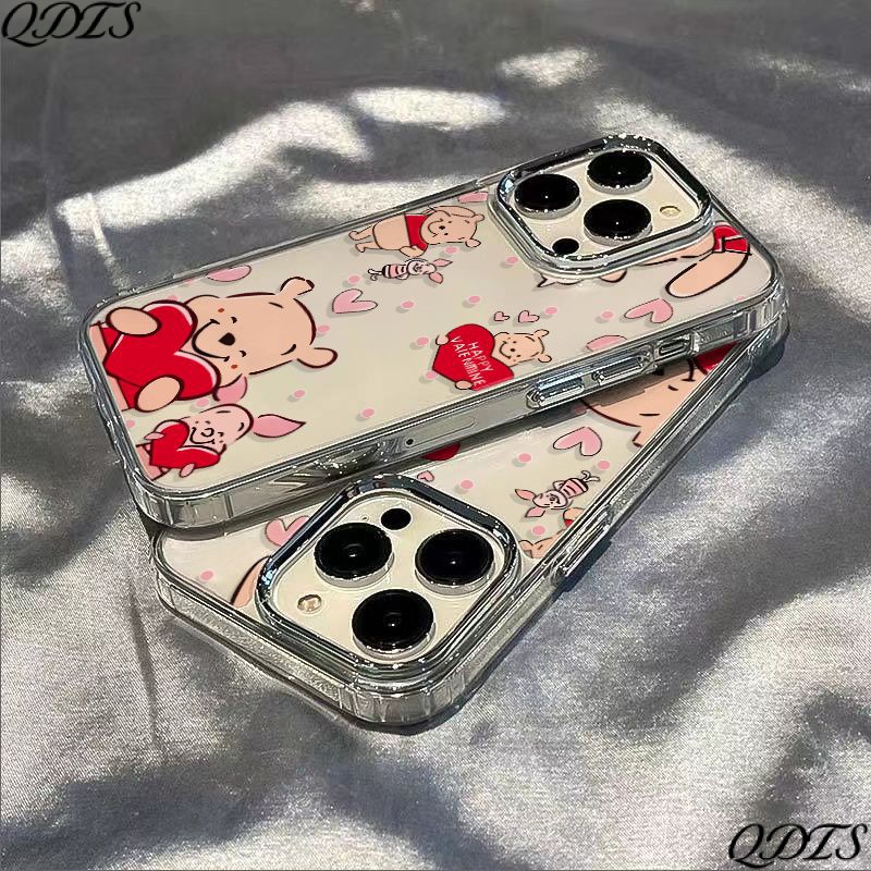 ✅Ốp Điện Thoại Mềm Chống Sốc In Hình Gấu Pooh Cho Apple Iphone 8 / 12117 14pro 13 1EHG