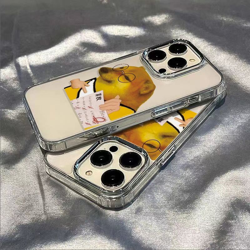 ✅Ốp Điện Thoại Dẻo Họa Tiết Chú Chó Dễ Thương Chống Sốc Cho iPhone12 138max BS1T 11 7 14proxsins