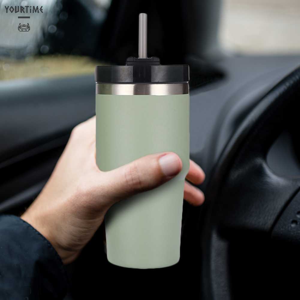 Bình Nước Cách Nhiệt Bằng Thép Không Gỉ 304 Hai Lớp Dung Tích 20oz