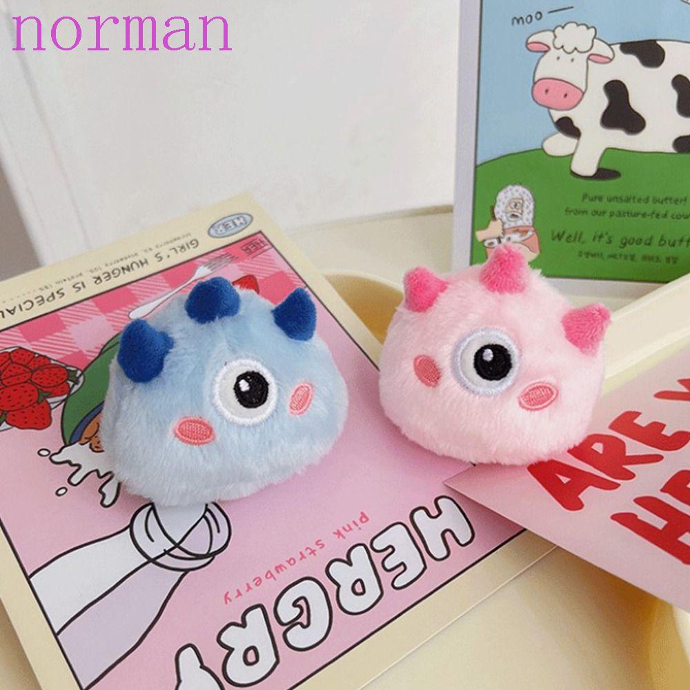 Norman Móc Khóa Hình Đồ chơi nhồi bông Phong Cách Hàn Quốc Giá Đỡ