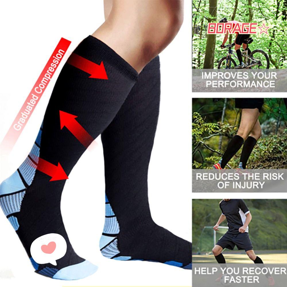 Vớ Nén BORAG Dùng Khi Chạy Bộ / Đi Du Lịch / Chạy Bộ Y Tế