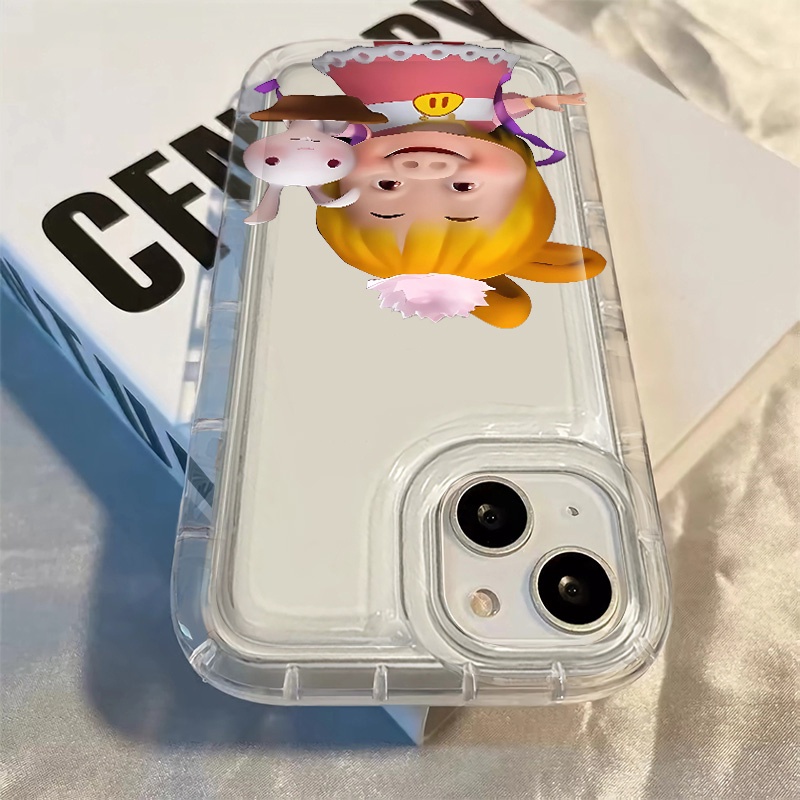 Ốp Điện Thoại Silicon TPU Mềm Trong Suốt Chống Sốc Cho IPhone 11 13 14 12 Pro 7 + 8 Plus XS Max X XR