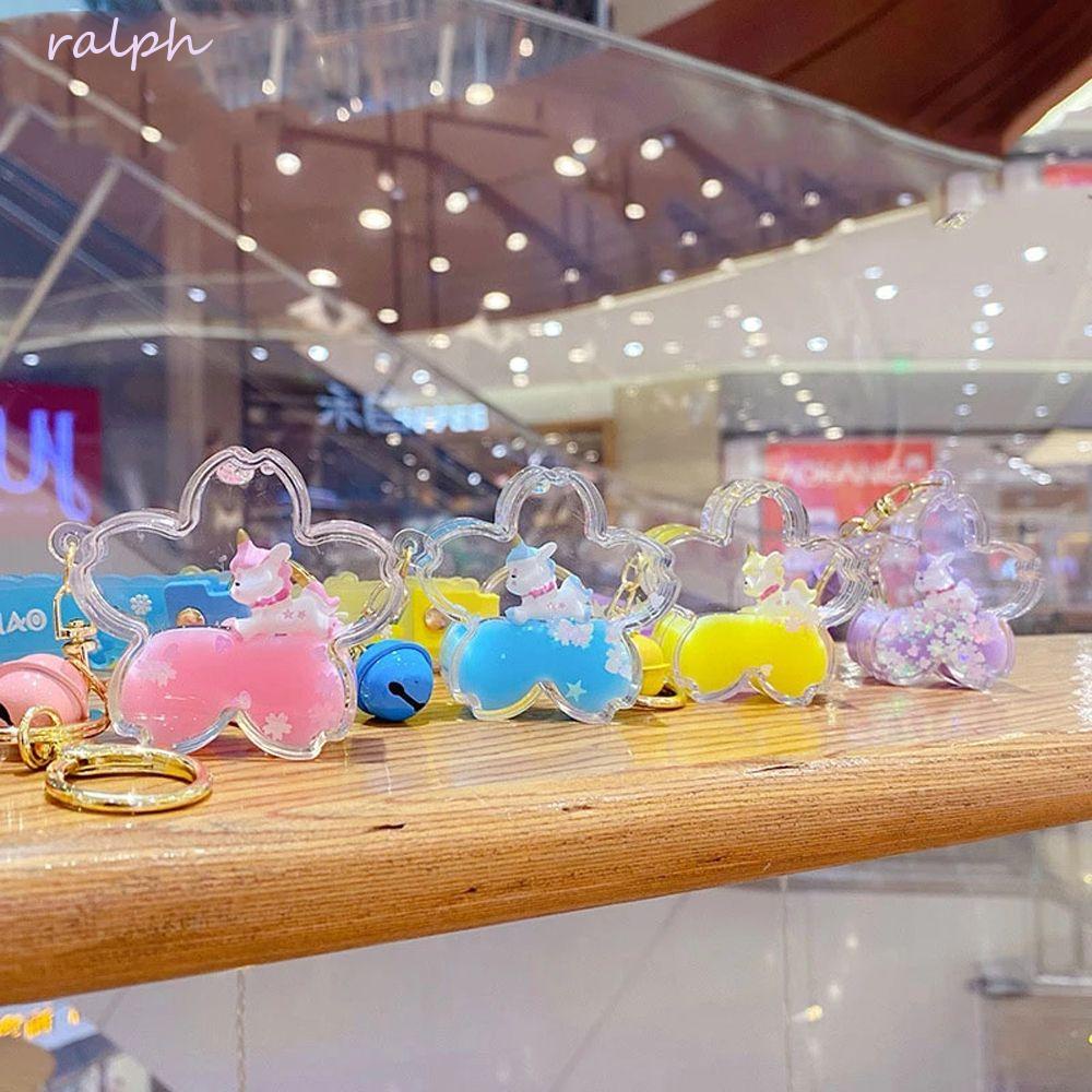 Móc Khóa Hình Động Vật Bằng Acrylic Dễ Thương