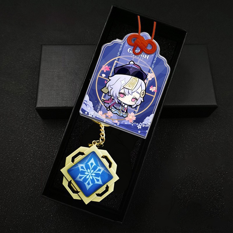 Ygt Genshin Va Chạm Acrylic Mặt Dây Chuyền Cầu Nguyện Anime Nhật Bản Trang Trí Bùa Hộ Mệnh