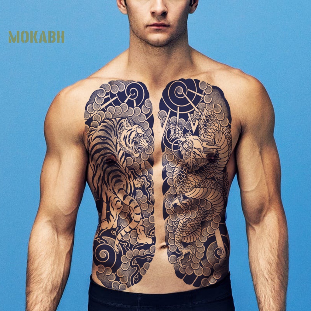 Miếng Dán Hình Xăm Chiết Xuất Thảo Dược Chống Nước Lâu Trôi Không Gây Kích Ứng Nhanh Chóng Cho Unisex