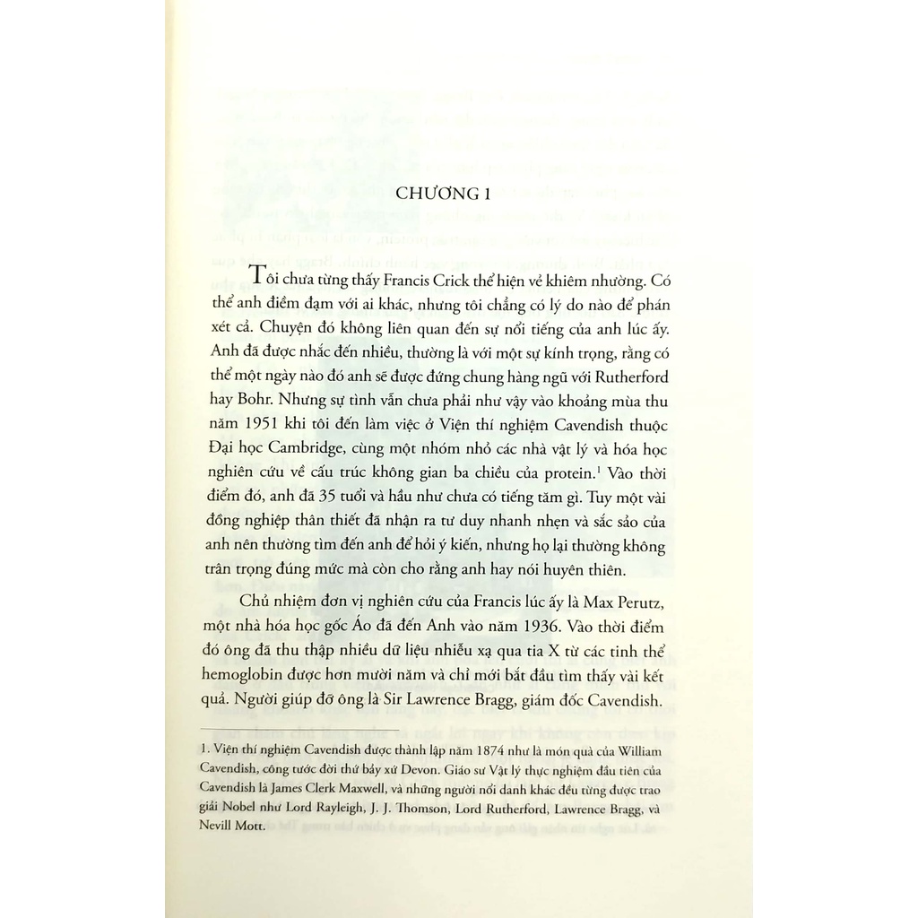 Sách - DNA - Hành Trình Khám Phá Cấu Trúc Chuỗi Xoắn Kép