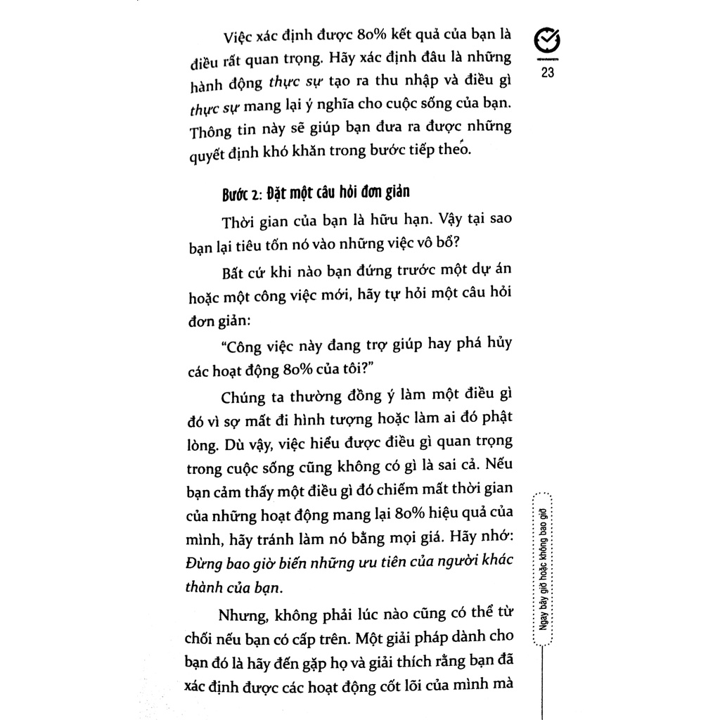 Sách - Ngay Bây Giờ Hoặc Không Bao Giờ