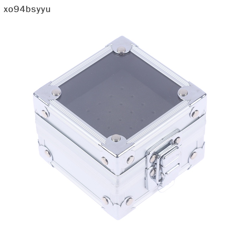 Hộp Đựng Đầu Mài Móng Tay Bằng Nhôm 25 Ngăn Xo94Bsyu