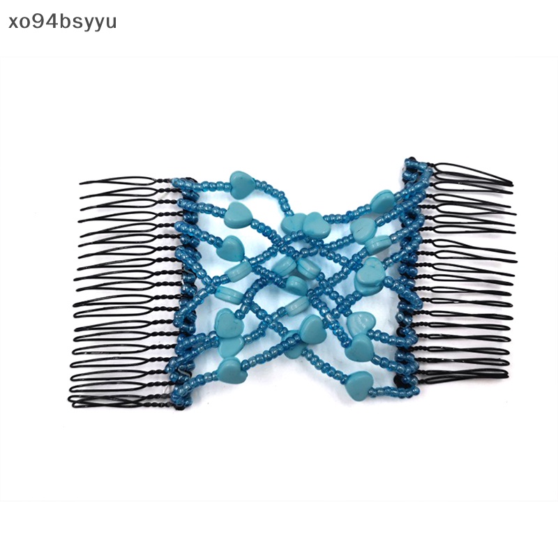 Lược Kẹp Tóc Xo94Bsyu Co Giãn Hai Đầu Xỏ Hạt Dễ Dàng