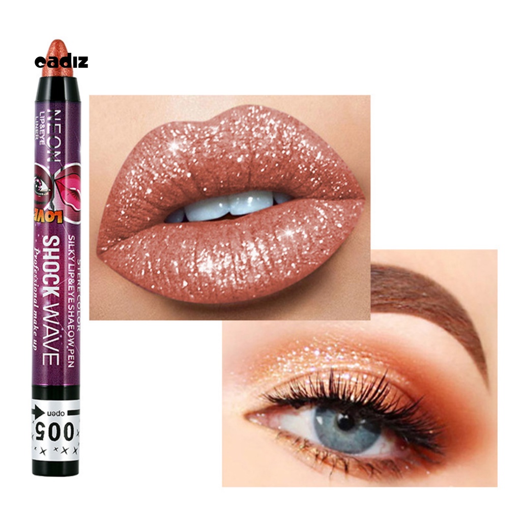 Bút Phấn Mắt Chuyên Nghiệp 2 Trong 1 Gồm 12 Màu Tùy Chọn