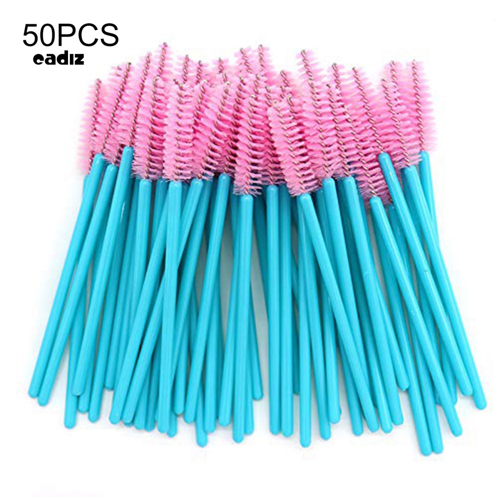 Bộ 50 Cọ Trang Điểm Lông Mi / Lông Mày Dùng Một Lần Tiện Dụng