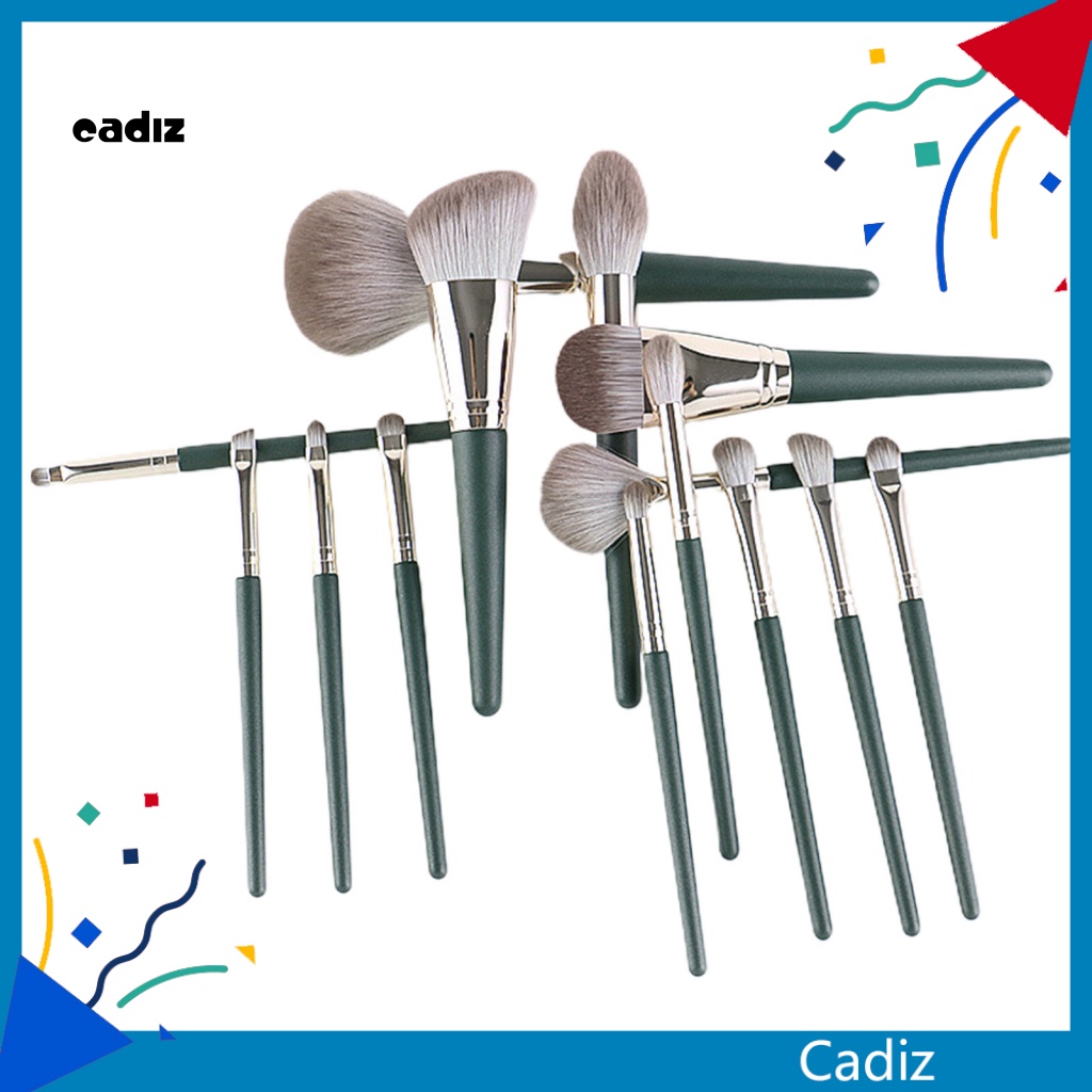 Bộ 14 Cọ Trang Điểm Lông Mềm Kèm Túi Đựng Tiện Dụng